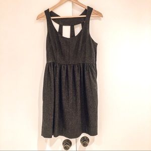 Unique wool dress